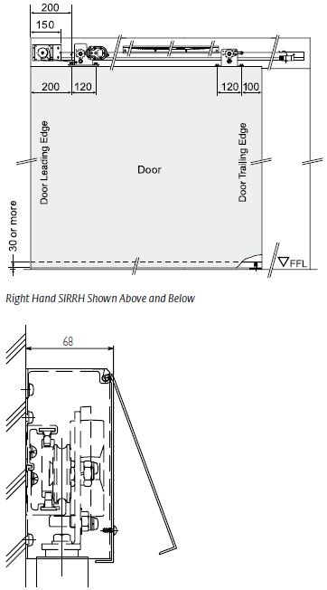 SIR_Sirocco Sliding Door Hardware Product Specs