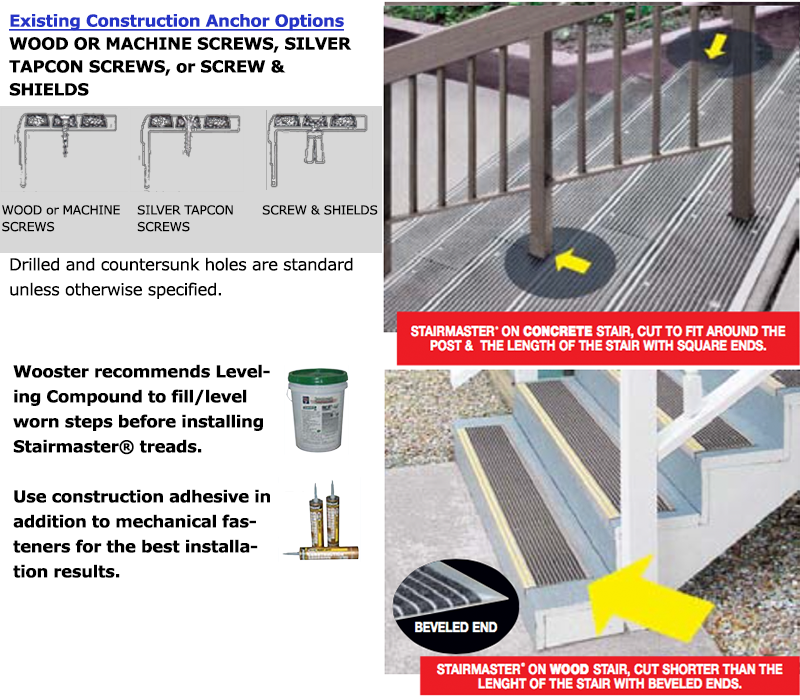 Stairmaster Heavy Duty Safety Treads