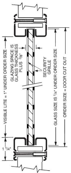 Product Specs for Vision Lite Frame VLFSG