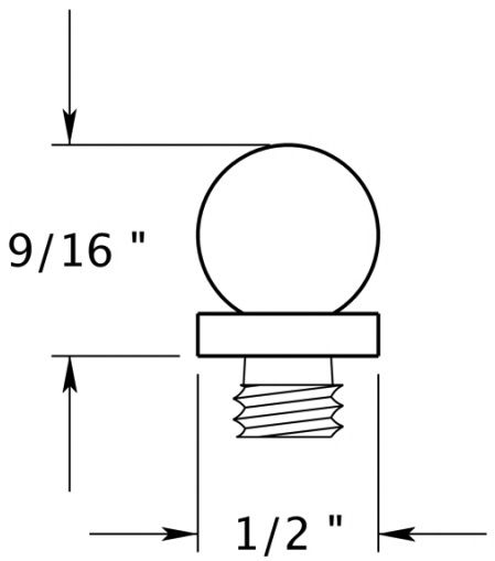 Deltana ball tip