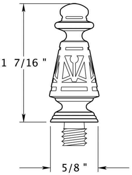 Deltana ornate tip