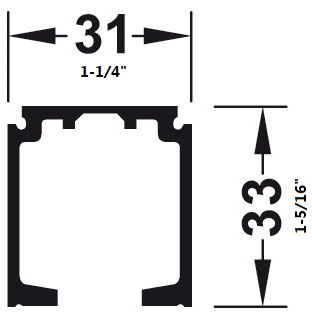 Hafele 940.43.921 Track Product Specs
