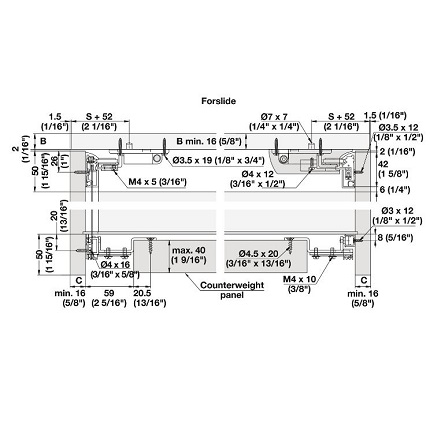 Hafele EKU Libra 20 H Product Data