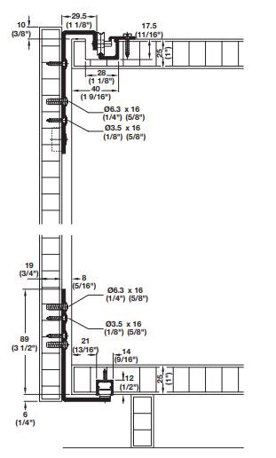 Hafele EKU Regal A 25 H Forslide Product Data