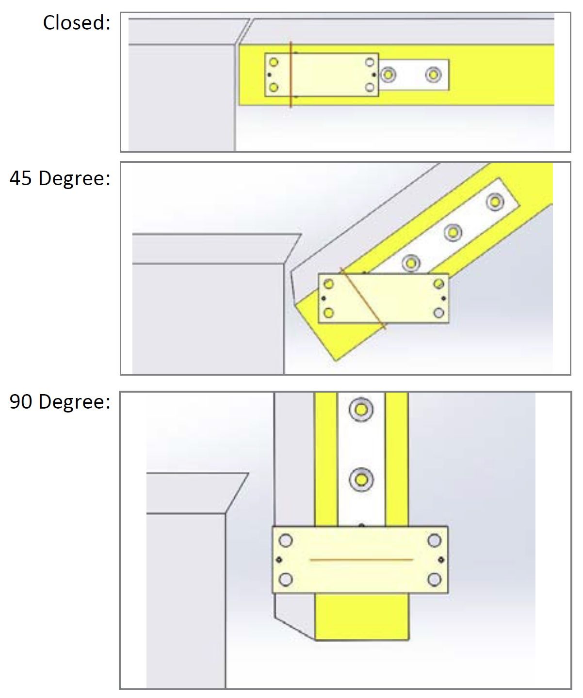 Hager Rack and Pinion Pivot on Concealed Door with Baseboard