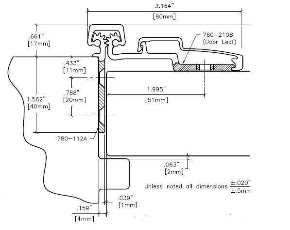 Roton 780-045 Continuous Hinge Product Specs