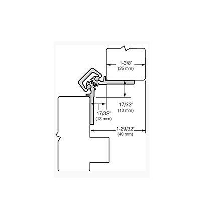 Roton 780-110HD Continous Hinge Product Specs