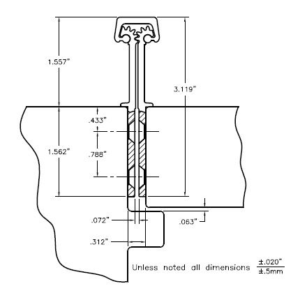 Roton 780-235HD Continuous Hinge Product Specs
