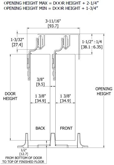 Hager 9614 By Pass Sets