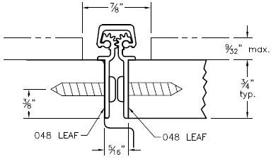 Product Specs of Hager Roton 500-048 Continuous Hinge