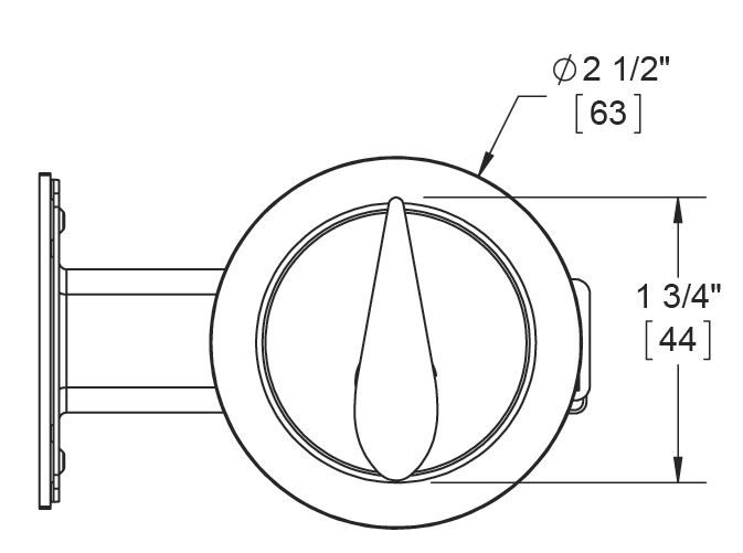 Hager 3100 Series Deadlock Product Specs