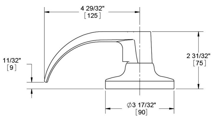 Product Specs of Hager Archer Lever for 3400 Grade 1 Cylindrical Lockset