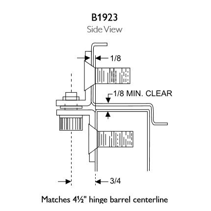 Markar B1923 Reinforcing Pivot Product Specs