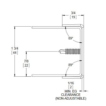 Markar EG308 Stainless Steel Edge Guard Product Specs