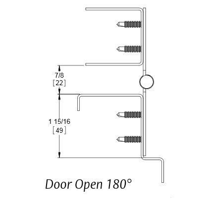 Markar FM300 Pin and Barrel Hinge Product Specs 