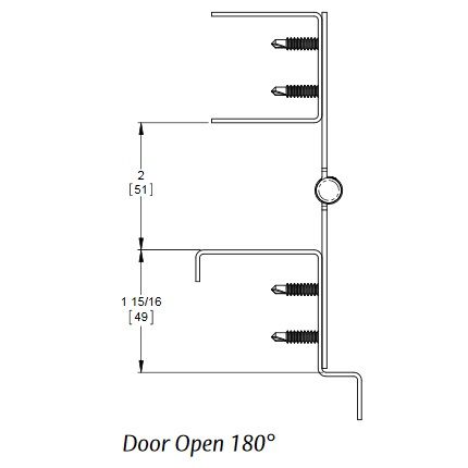Markar FM300WT Pin and Barrel Hinge Product Specs