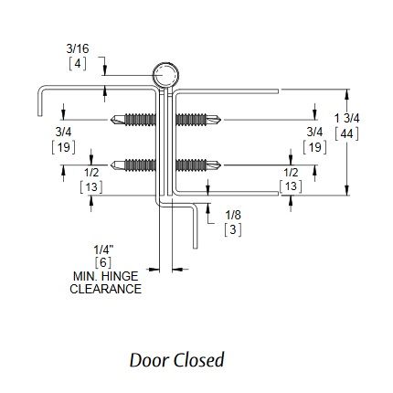 Markar FM344 Pin and Barrel Hinge Product Specs