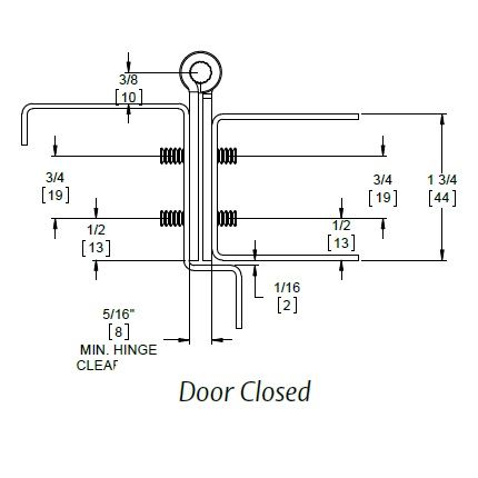 Markar FM3500 Continuous Hinge, Stainless Steel 