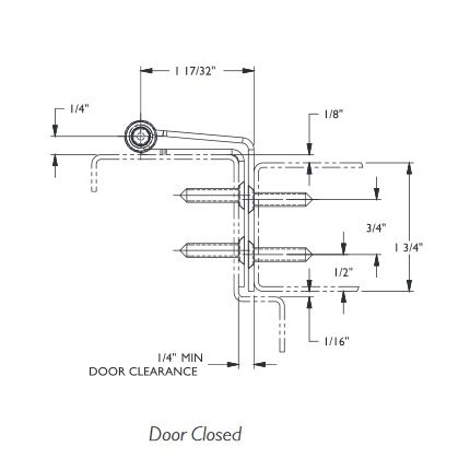 Markar FMSC325 Stainless Steel Hinge Product Specs
