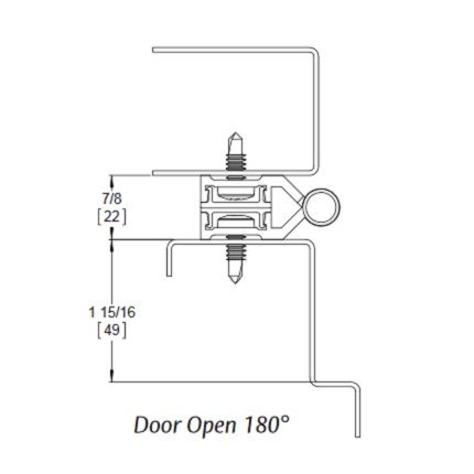 Markar FS102 Aluminum HInge Product Specs