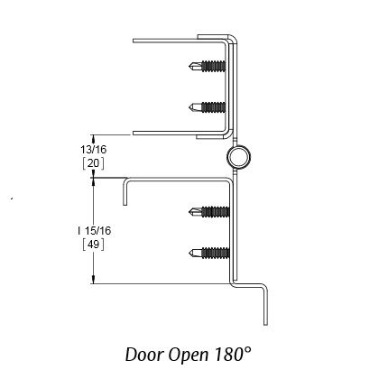 Markar HG305 Pin and Barrel Hinge Product Specs