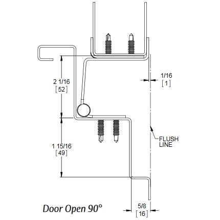 Markar HG310 Pin and Barrel Hinge Product Specs
