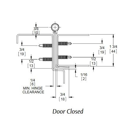 Markar HG315 Pin and Barrel Hinge Product Specs
