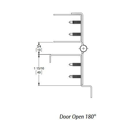 Markar HG315 Pin and Barrel Hinge Product Specs