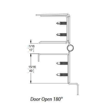 Markar HG322 Pin and Barrel Hinge Product Specs