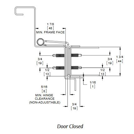 Markar HG326 Pin and Barrel Hinge Product Specs