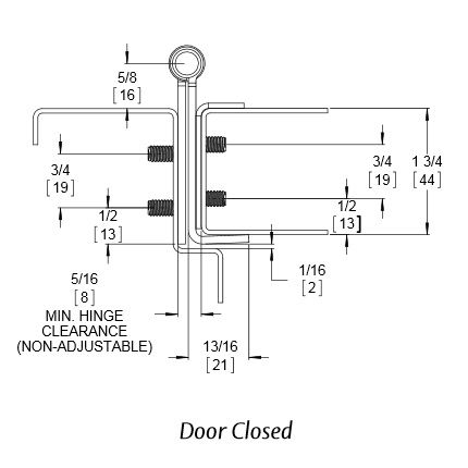 Markar HG3505 Security Hinge Product Specs