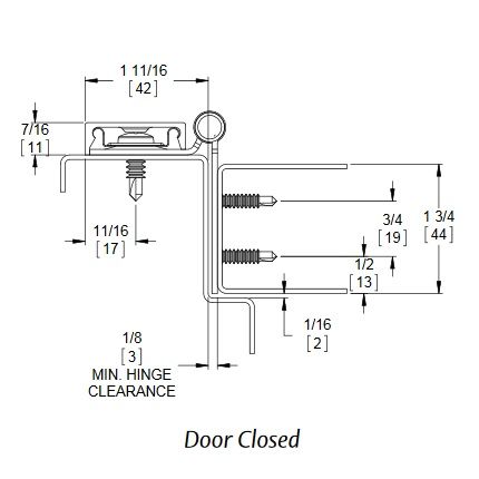 Markar HM204 Carbon Steel Hinge Product Specs