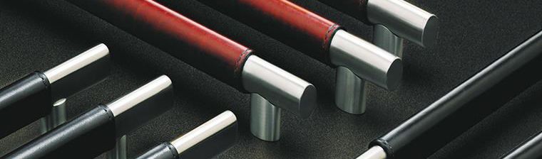 Leather-Oval Architectural Door Pulls made by Rockwood Manufacturers