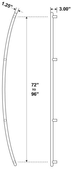 Rockwood RM2014 Door Pull Product Specs