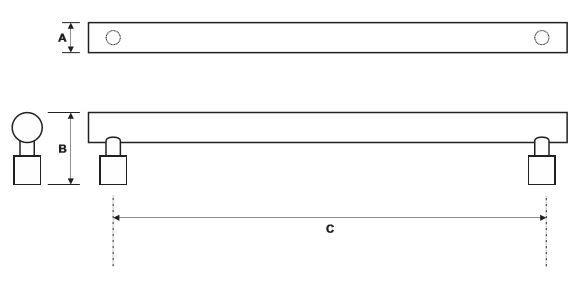 Rockwood RM2112 Push Bar Product Specs