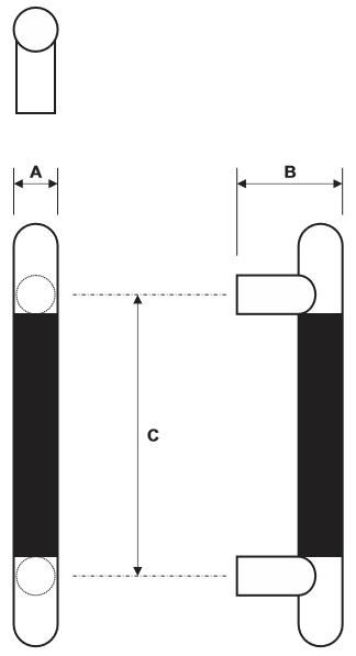 Rockwood RM2514 Door Pull Product Specs