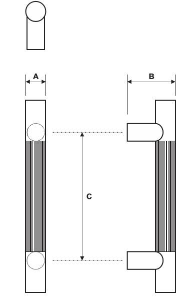 Rockwood RM3510 Door Pull Product Specs