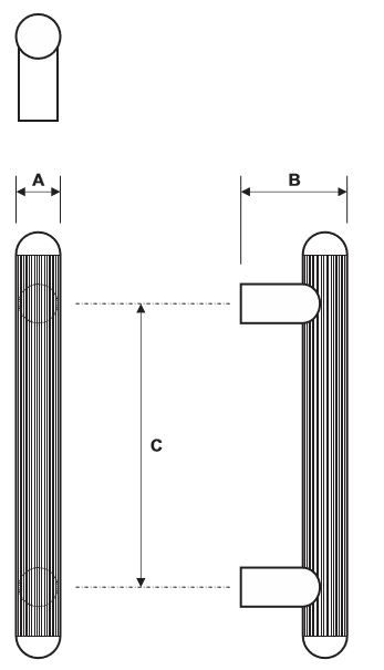 Rockwood RM3614 Door Pull Product Specs