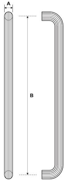 Rockwood RM3741 Door Pull Product Specs