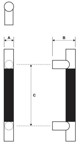 Rockwood RM3800 Door Pull Product Specs