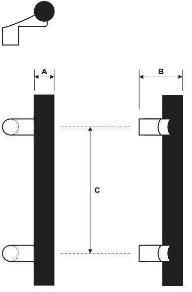 Rockwood RM3930 Door Pull Product Specs