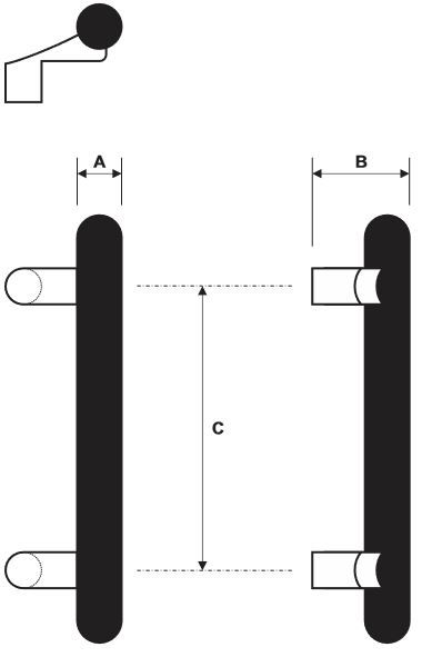 Rockwood RM3934 Door Pull Product Specs