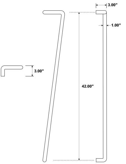 Rockwood RM4304 Door Pull Product Specs