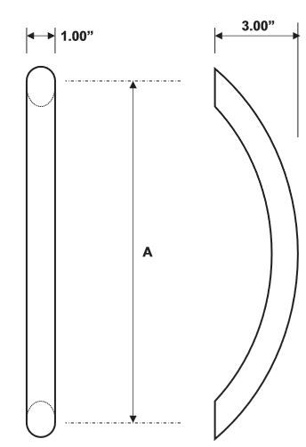 Rockwood RM4410 Door Pull Product Specs