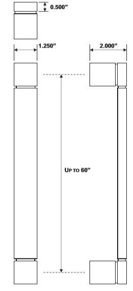 Rockwood RM4750 Door Pull Product Specs