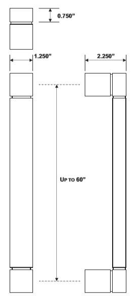 Rockwood RM4755 Door Pull Product Specs