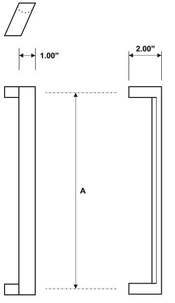 Rockwood RM4504 Door Pull Product Specs