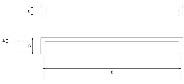 Rockwood RM5232 Push Bar Product Specs
