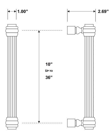 Rockwood RM5654-1 Door Pull Product Specs