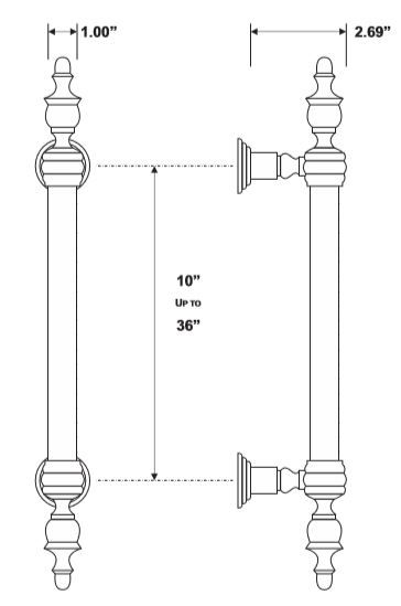 Rockwood RM5660-2 Pull Product Specs